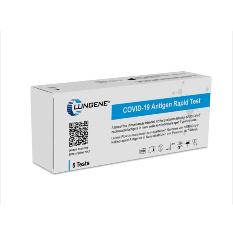 Schnelltest zur Eigenanwendung „COVID-19 Antigen Rapid Test“ - Clungene